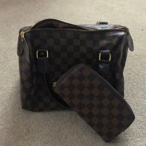 Mini tote and wallet. FIRM on price.